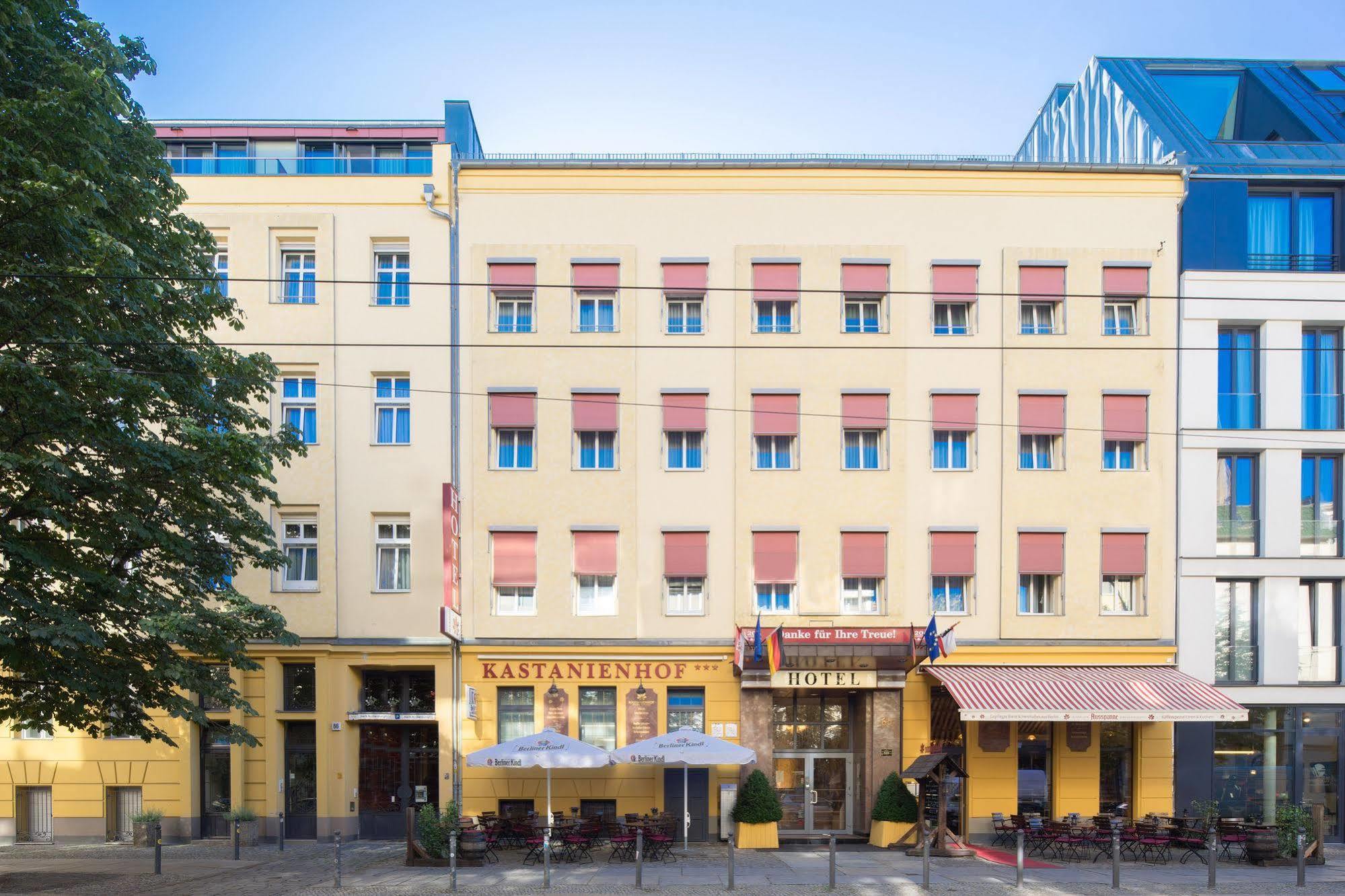 Hotel Kastanienhof Берлин Экстерьер фото